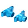 2pcs Rear Uprights Arm Blue Axle Cup for Tamiya TT01 1/10 Flat Sports Car Upgrade Parts