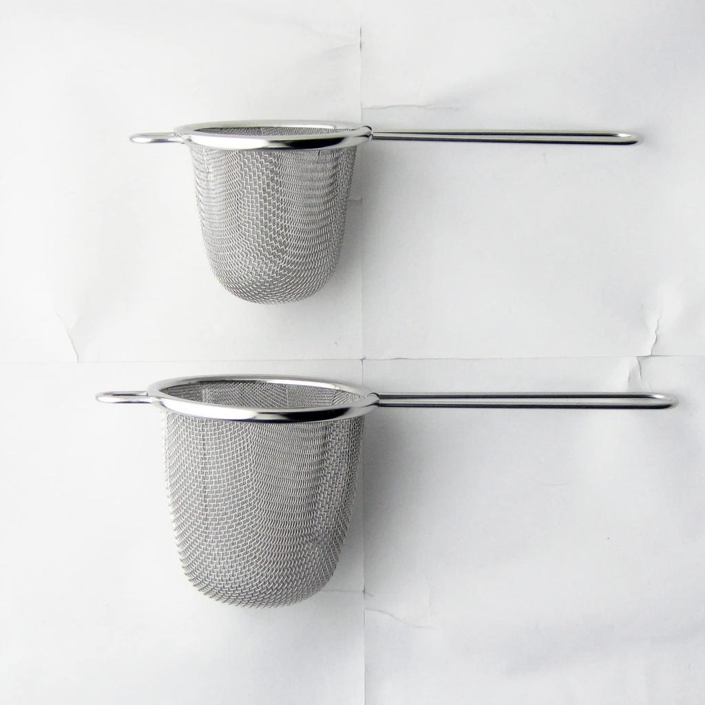 Nagao Tea Strainer, Deep Type, Double Ami, Small, 18-8 Stainless Steel, Made In Japan