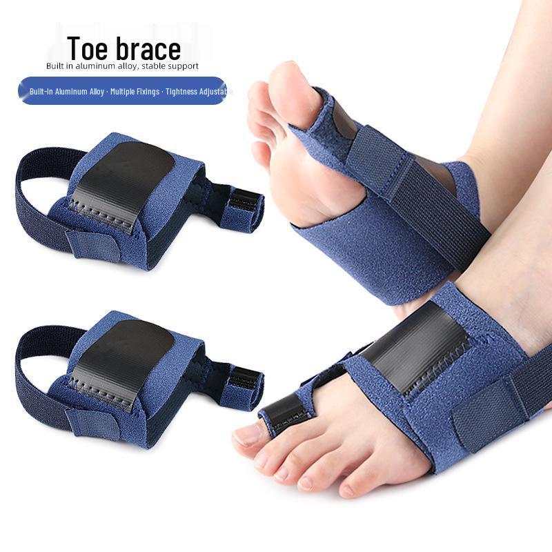 Bunion Relief Toe Separator: Night-use Corrector Strap for Big Toe Alignment