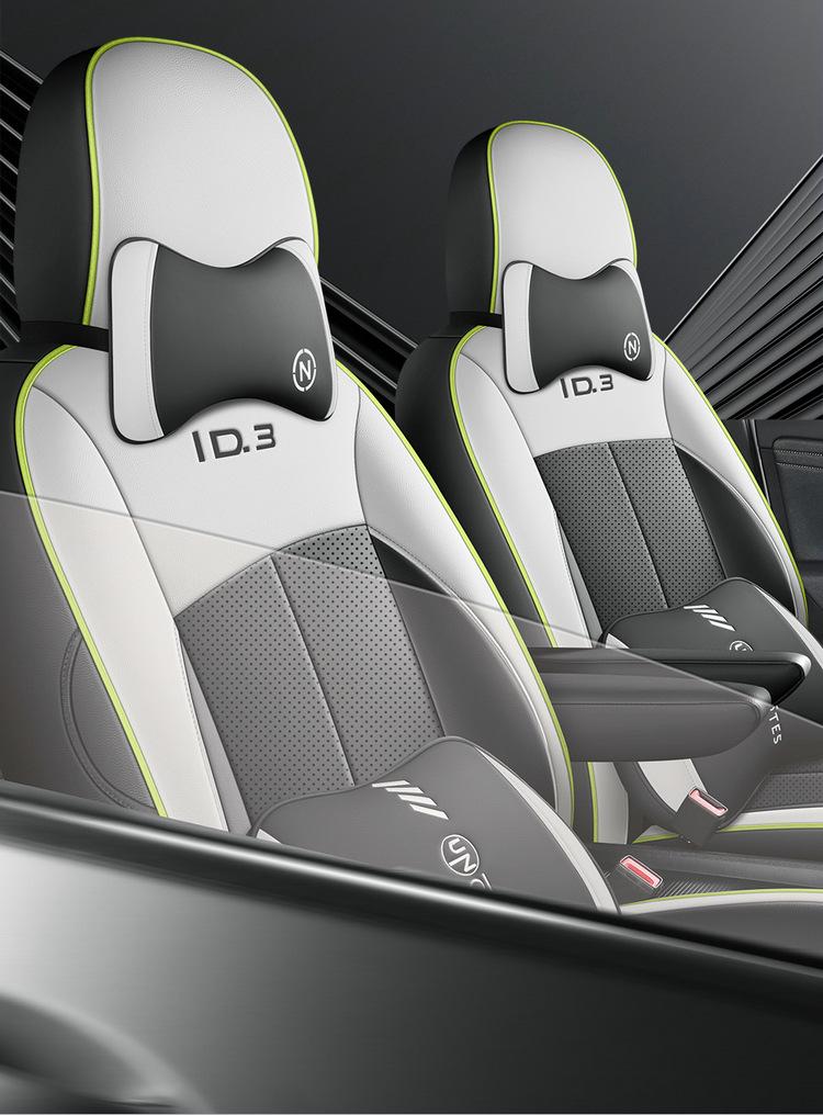 Всесезонный умный чехол на сиденье автомобиля 2025 Volkswagen ID.3 - Полное покрытие для чистого удовольствия