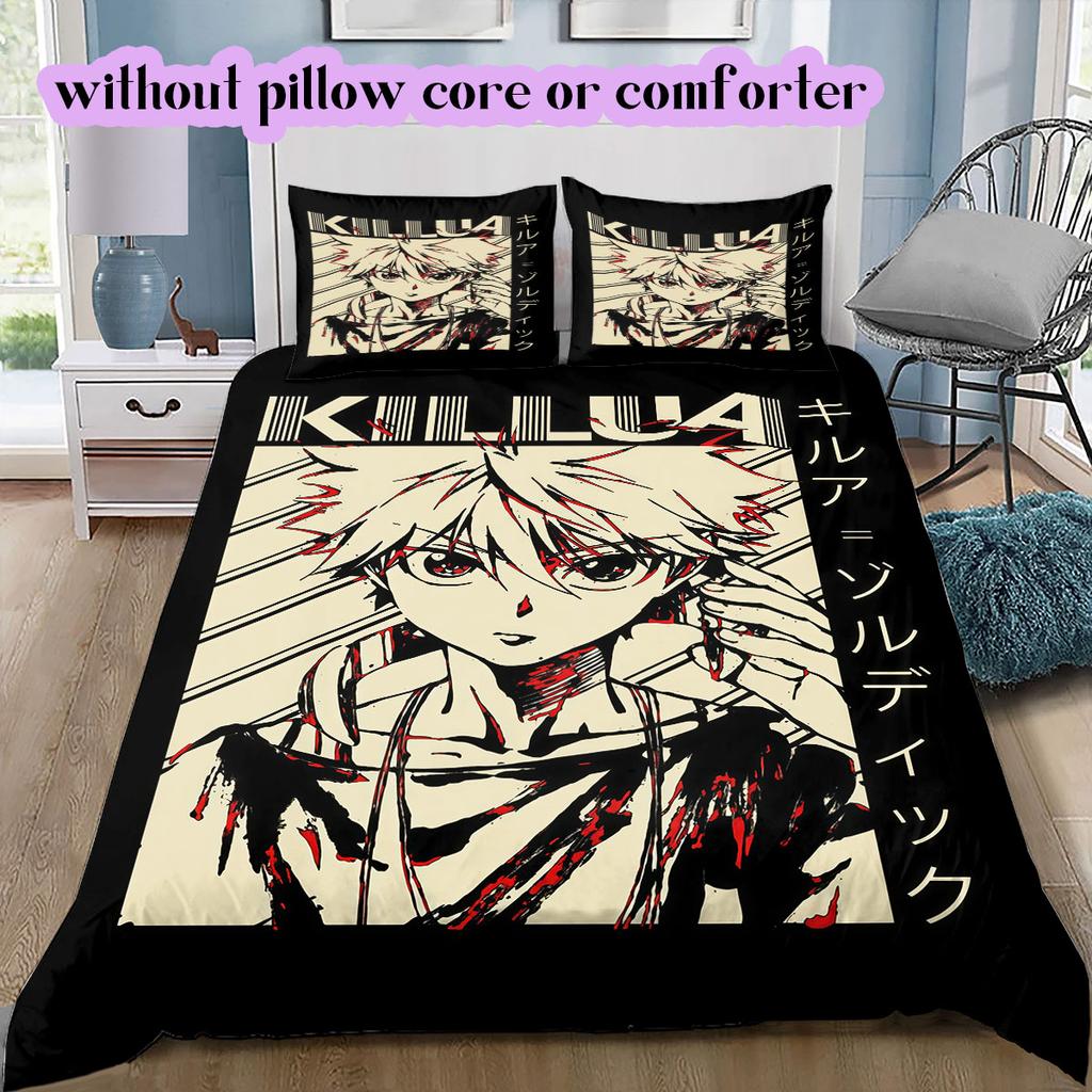 Hunter Various Sizes Bedding Set Duvet Cover Print 3pcs Cartoon Children's Gift Extra Large Size New