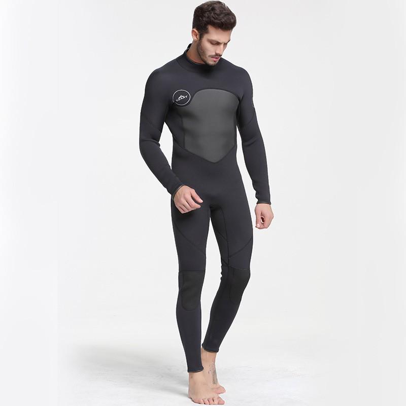 3mm Full Body Wetsuit Diving Surfing Snorkeling Warm Water Sports Unisex Adult Thermal Neoprene Suit