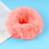 Scrunchies Fur Hair Ties Fuzzy Fur Band Rope Wristband Ring Ponytail Holder Accessories for Women Girls Multi-colored