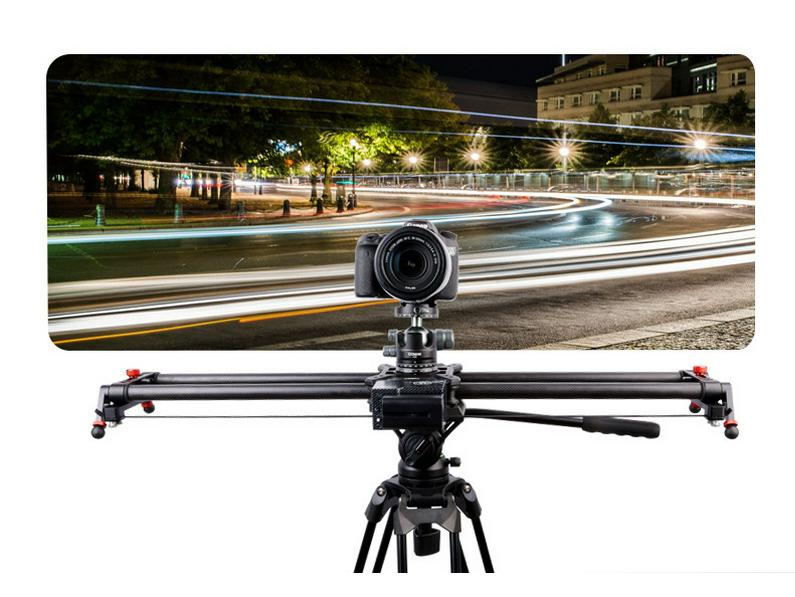 HM80S Электрический слайдер для камеры из углеродного волокна для DSLR - Таймлапс и управление следящей фокусировкой