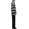 Balenciaga Вязаный кардиган Свободный крой Женский Черный 628730T31801070