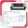 Kanapa sofa Sara Duo rozkładana wersalka spania bonell łóżko Family meble 
