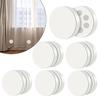 12 Pcs Shower Curtain Weights Coated Magnet Windproof No Installation Anti-slip Heavy Duty Prevent Blowing