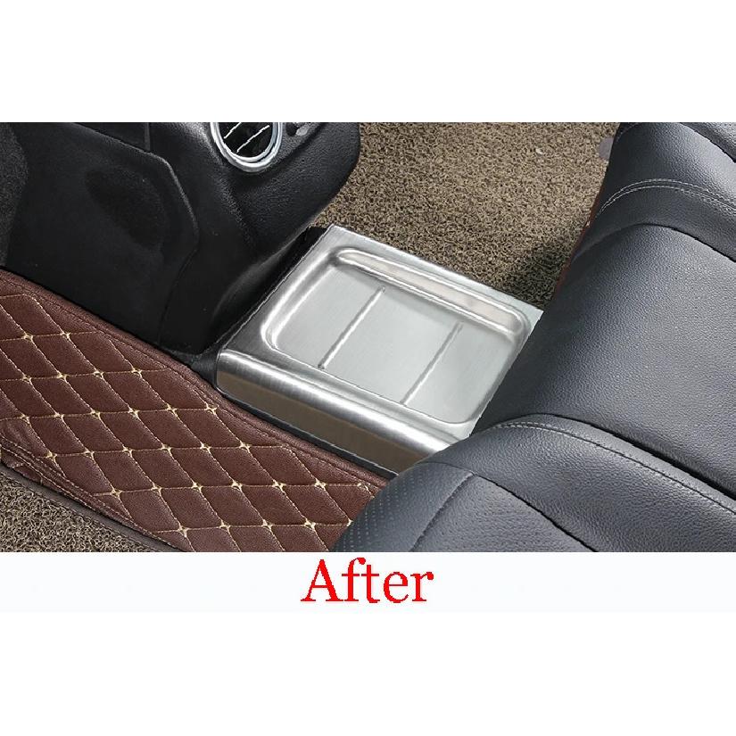 For Mercedes Benz E Class W213 E200l 300l 2016 2017 2018 2019 Stainless Steel Interior Molding Rear Row Protection Cover Trim