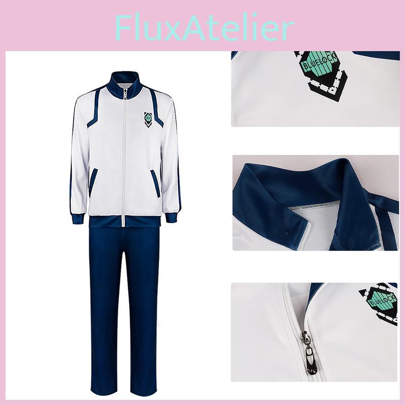 Bluelock Cosplay Outfit Polyester Fiber Fabric And Spandex Material For Comfort And Flexibility