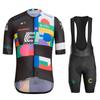 Mens Short Sleeve Cycling Jersey Breathable Quick Dry Sportswear