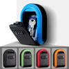 Wall Mounted Key Storage 4 Digital Combination Password Security Code Lock Key Lock Box For Home Office Storage Box Organizer