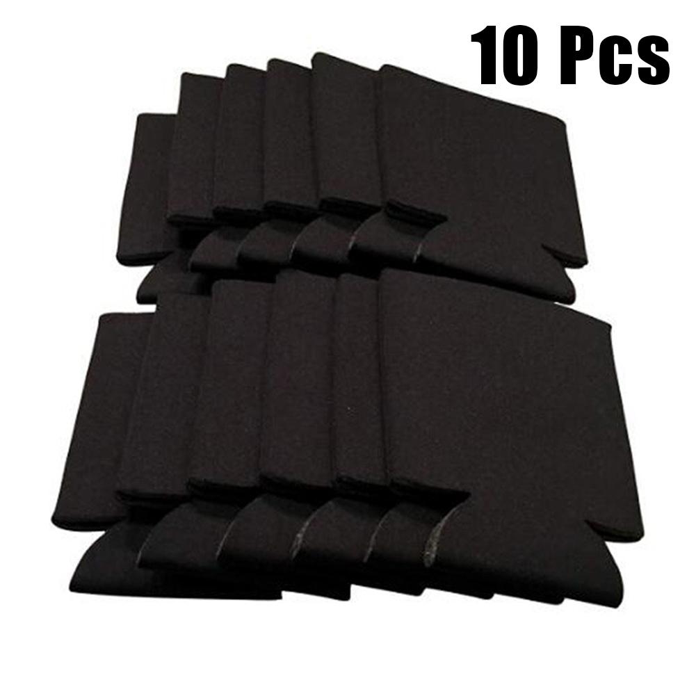 10* Foldable Insulated-Beer Can Cooler Sleeve Cover Reusable Drink Replacement
