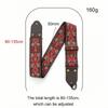 Vintage Flowers Guitar Strap Belt Tail Nail Pick Electric Guitar Belt  Instruments