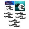 2Pcs Rubber Fin Straps Adjustable Set Diving Accessory for Scuba Fin Swimming Snorkeling