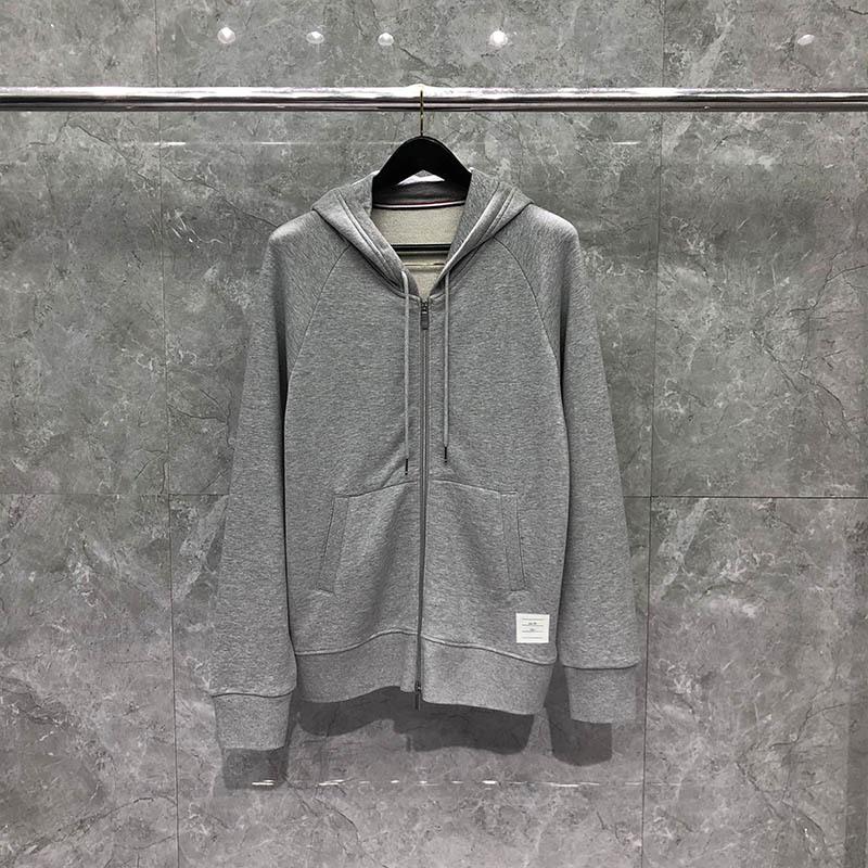 TIME BREATHE Unisex Zip-Up Hooded Sweatshirt: Spring/Autumn Streetwear Jacket