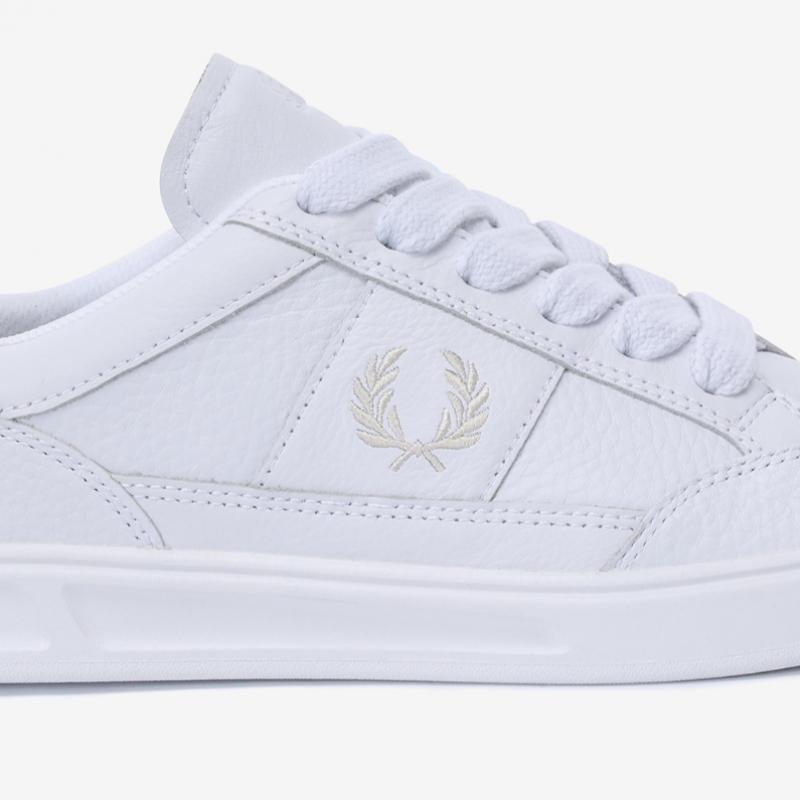Fred Perry Мужские кроссовки S B440 Текстурированная кожа