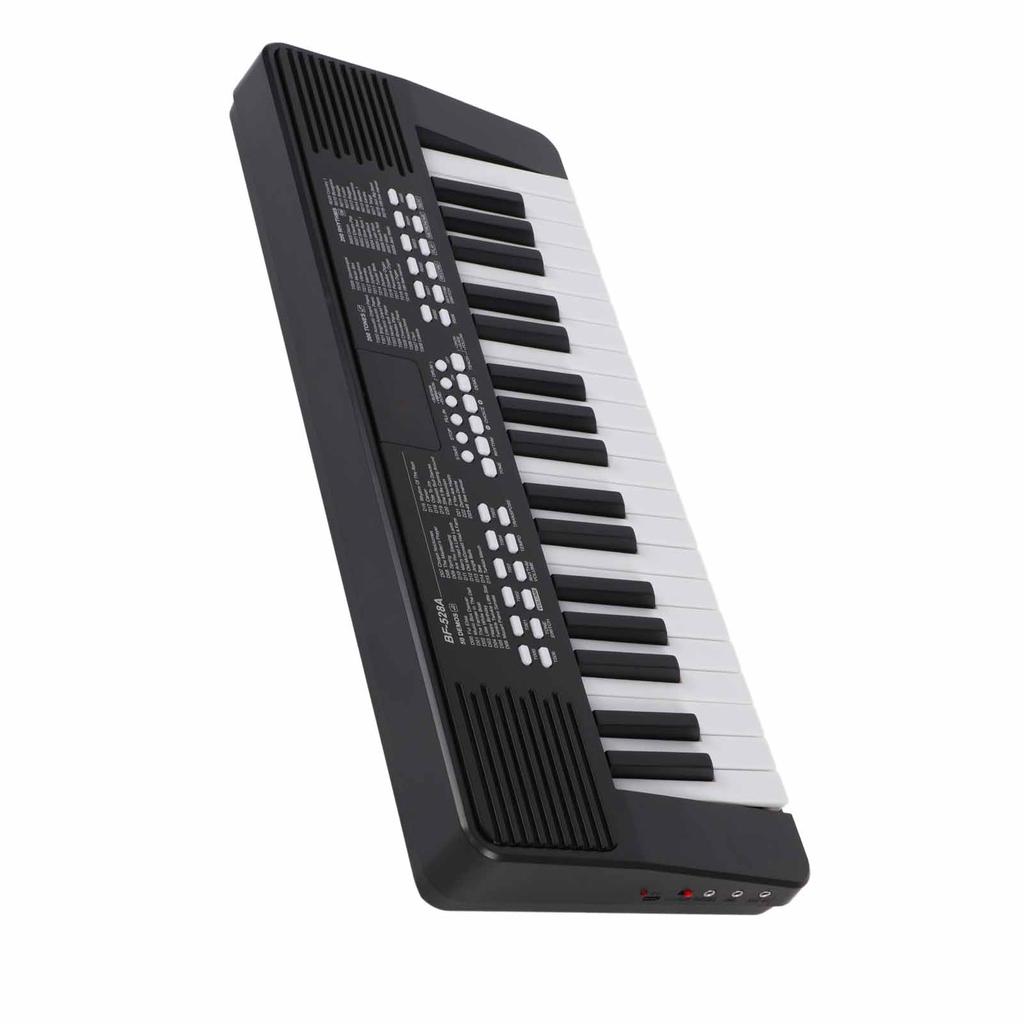 37-клавишная портативная электронная клавиатура, перезаряжаемое пианино с разъемом для наушников, образовательный инструмент
