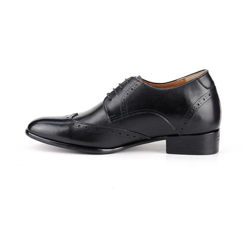 Roshoeman 6068 Дерби с крылом Черный Кип (Увеличение высоты)