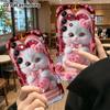 Чехол для телефона: 2D Плоский Защитный Чехол для Samsung Galaxy A34 A35 M05 M06 S20 S22 S21 FE Plus 5G, Милый Маленький Белый Кот, Подарок на Рождество и Хэллоуин