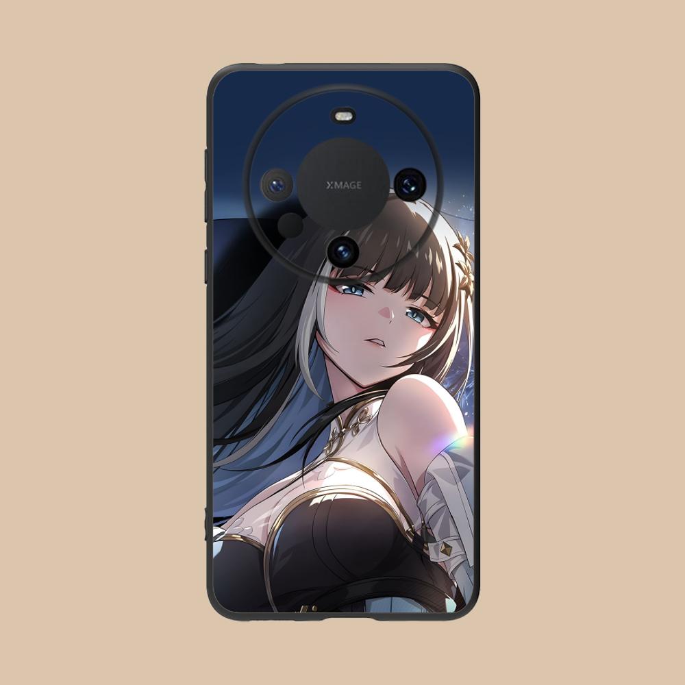 Wuthering Waves Baizhi Phone Case for Huawei Mate 60 50 40 30 20 10 Pro Plus Lite E 5G Soft TPU Shockproof Cover