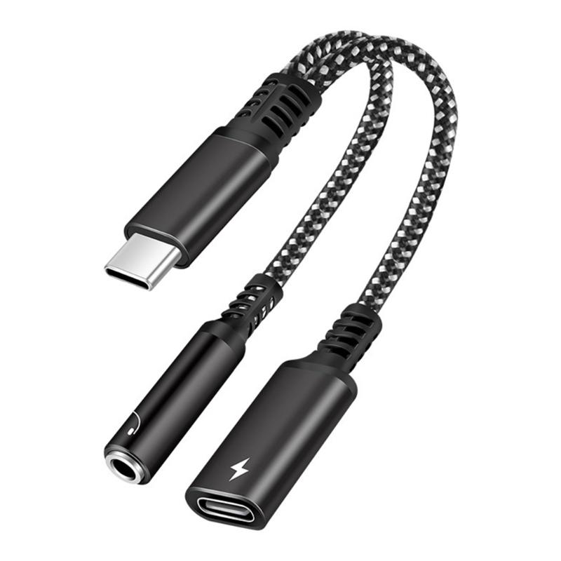 Одновременная зарядка и звук USB C адаптер для чистого звука на телефоне и устройствах