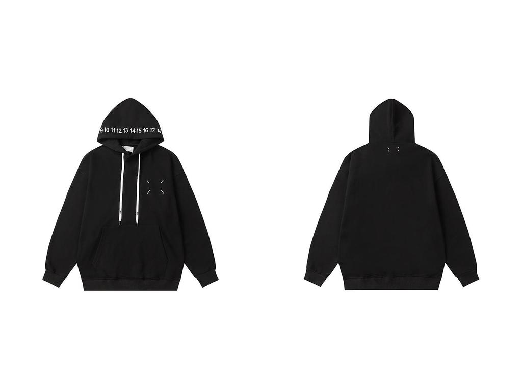 Trendy Unisex Terry Cloth Hoodie