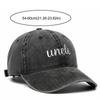 Washed Cotton Embroidery Baseball Cap Vintage Baseball Cap Fashion Couple Baseball Hats