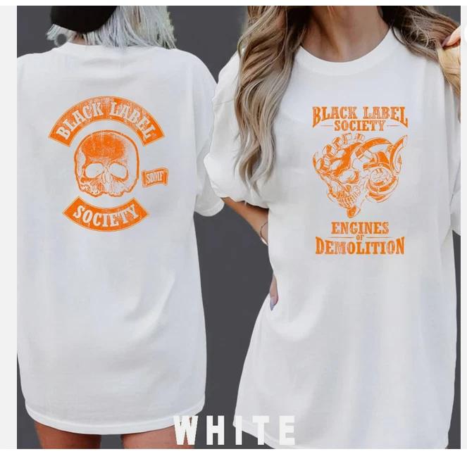 Black Label Society 2026 Engines Of Demolition Skully Inspired TShirt