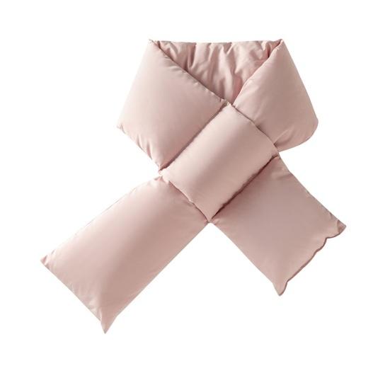 Пуховый шарф Легкий Теплый Зимний Дизайн Крест Однотонный Шарф Дожде- Снегозащитный