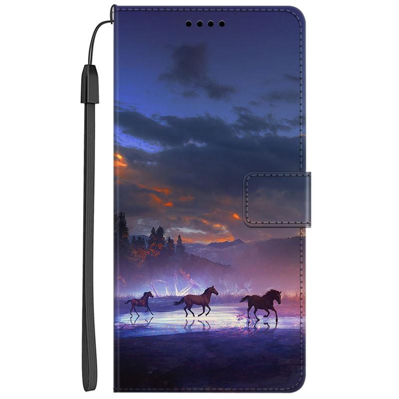 Leather Cover for iPhone 16 Pro Case iPhone 16 Pro Max Flip Wallet Fashion Phone Bag for Apple iPhone16 Plus Shell Cute Magnetic