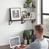 Single-level wall shelf, hanging flower stand, loft wall shelf, living room