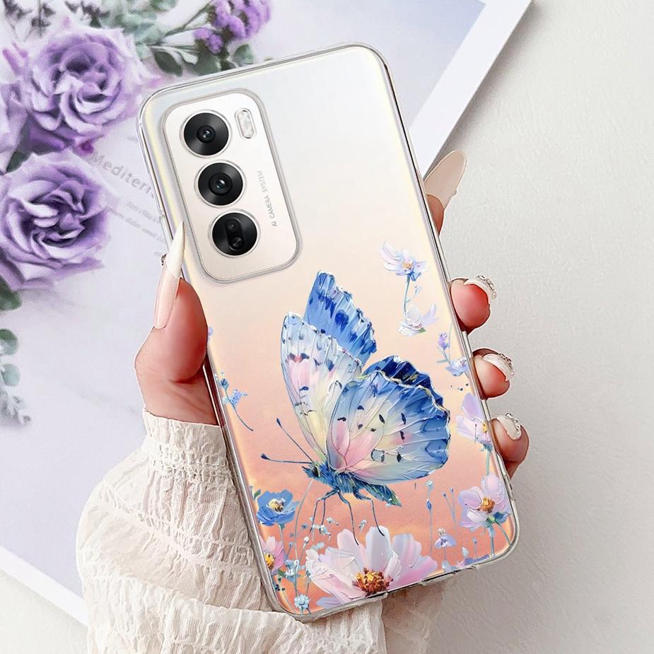 Чехол для Oppo Reno 12 5G CPH2625 Крутой Дизайн Модный Расписной Чехол Мягкий Тонкий Чехол для Телефона Для Oppo Reno 12 Pro Reno12 Fundas Coque