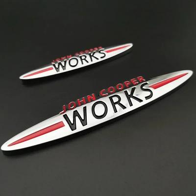 Эмблема Значок Наклейки на Переднюю Решетку John Cooper Works