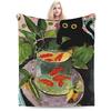 Flower Market  Soft Blankets  Girls Boys Plush Throw Blanket Comfortable Couch Bed Flannel Bedspread Sofa Bed Cover