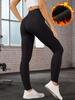 Cozy Fleece Velvet Yoga Pants - Europe & America Edition