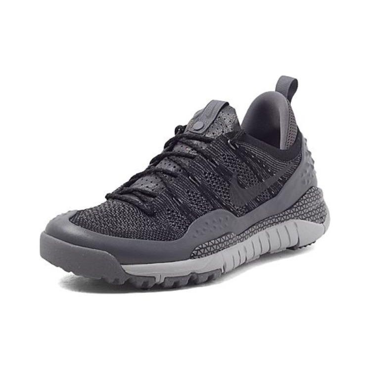 Nike Lupinek Flyknit ACG Low Black Dark Grey Мужские кроссовки Pale-Grey 853954-001