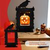 1/2Pcs Halloween Crow Picture Frames Front Glass Wall Mount Tabletop Retro Gallery Wall Art Home Party Festive Decoration