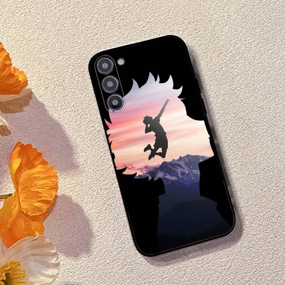 Аниме H-HaiKyuu крутой Чехол для телефона Черный Силиконовый Мягкий Для Samsung Galaxy A73,A72,A71,A70,A53,A52,A51