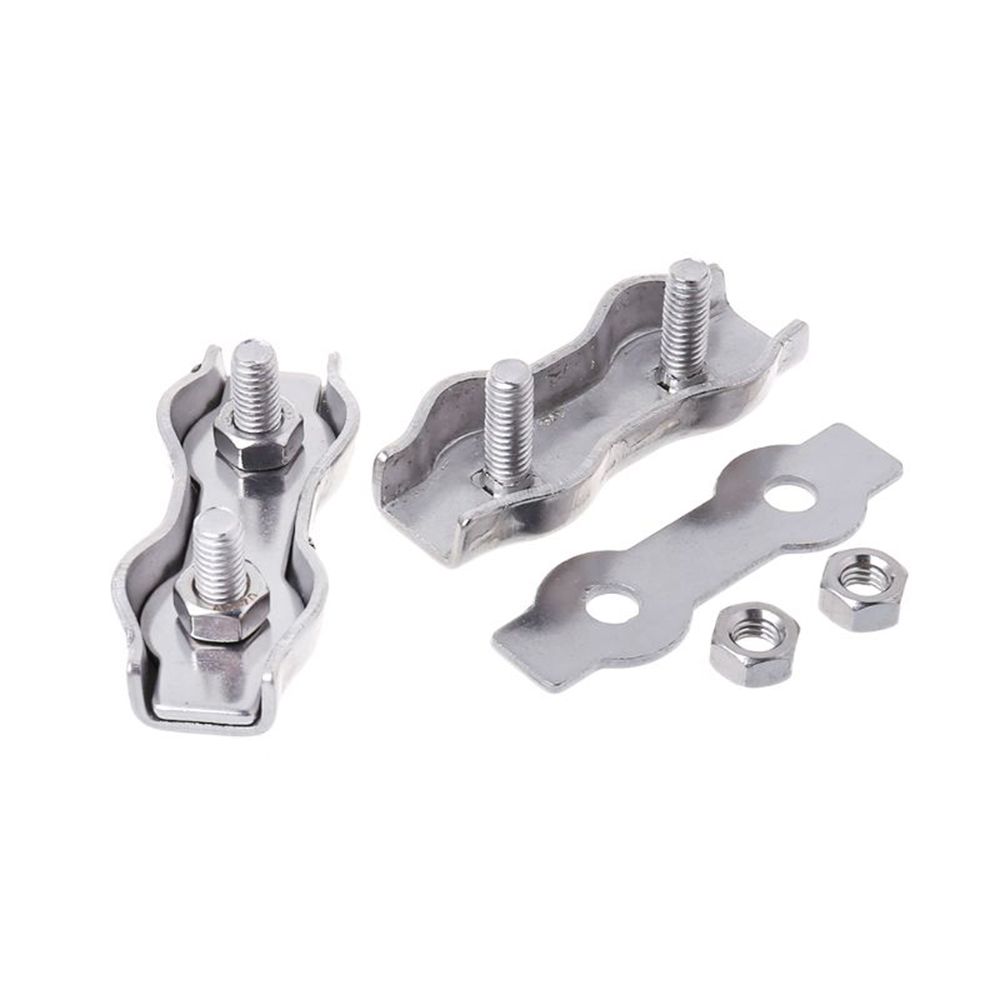 Hardware Fixing Tool Egg Shape Rope Simple Grip Rigging Thimbles Bolt Clip Wire Rope Clamp Caliper