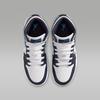 Kids' Sneakers Jordan 1 Mid Obsidian Dark Powder Blue (GS) Obsidian/White/Dark Powder Blue