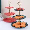 Nordic Style Three-Tier Fruit & Snack Tray for Living Room