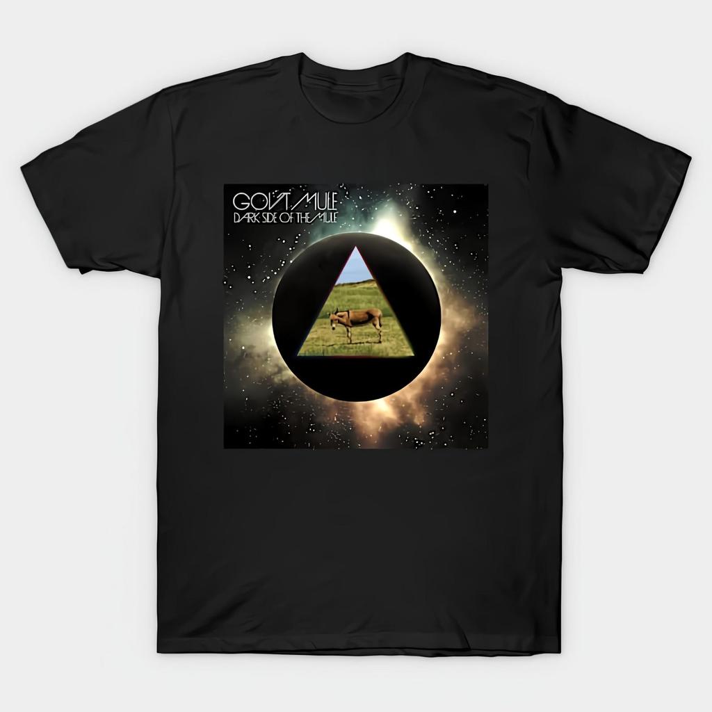 Dark Side Of The Mule Black T shirt Size S-4X Casual