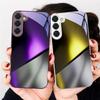 Загадочный цвет и свет Для Samsung S26 S22 S8 9 10 S20 Ultra S21 Pro S22 Plus S23 FE S24Ultra S25 Edge S24+ Стеклянный Чехол для Телефона