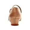 3.5CM Children Girls Women Satin Ballroom Latin Waltz Dance Shoe Low Heel Close Toe Indoor Dancing Shoes Heeled 3.5CM