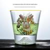 Shangqi Iceberg Gold Rim Glass Cup