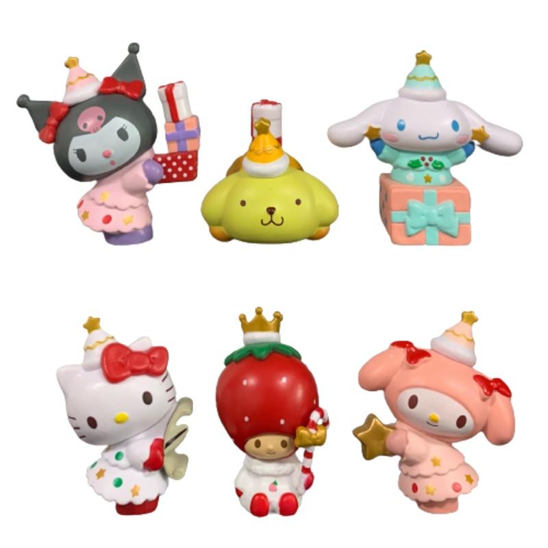 Милый набор фигурок-кукол Sanrio My Melody для домашнего декора и украшения торта