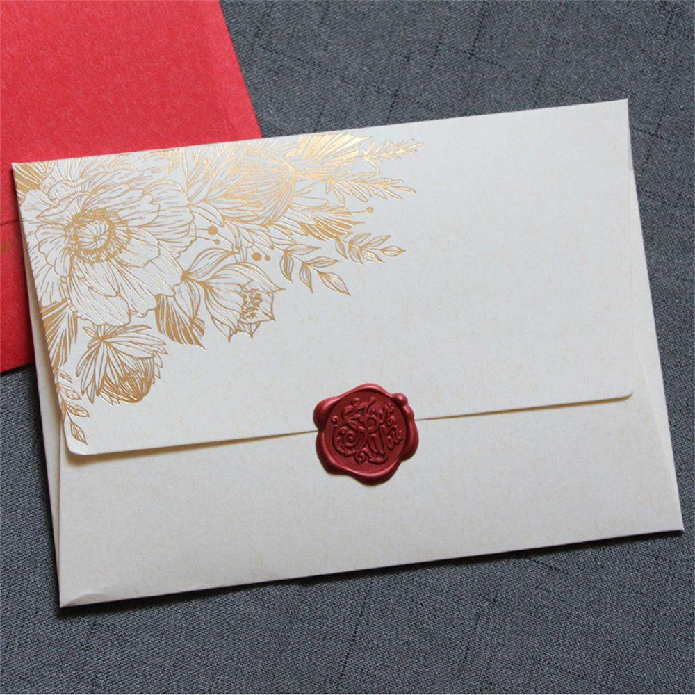 Vintage Greeting Card DIY Card Envelope Bag Paper Envelopes Invitation Card Wedding Envelopes