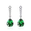 Sace Gems Классические серьги из медного сплава с цирконом, женские ювелирные изделия, свадебный подарок для вечеринки