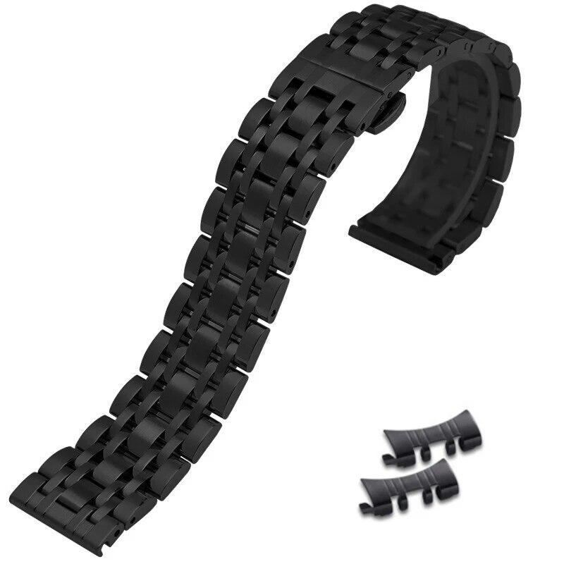 Solid Stainless Steel Wacth Strap 12/13/14/16/17/18/19/20/21/22/23/24mm for Tissot Metal Wristband for Omega Band for Armani