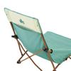 LOGOS Life Cross Chair 73311002 Светло-голубой складной стул для кемпинга (Красочные логотипы)